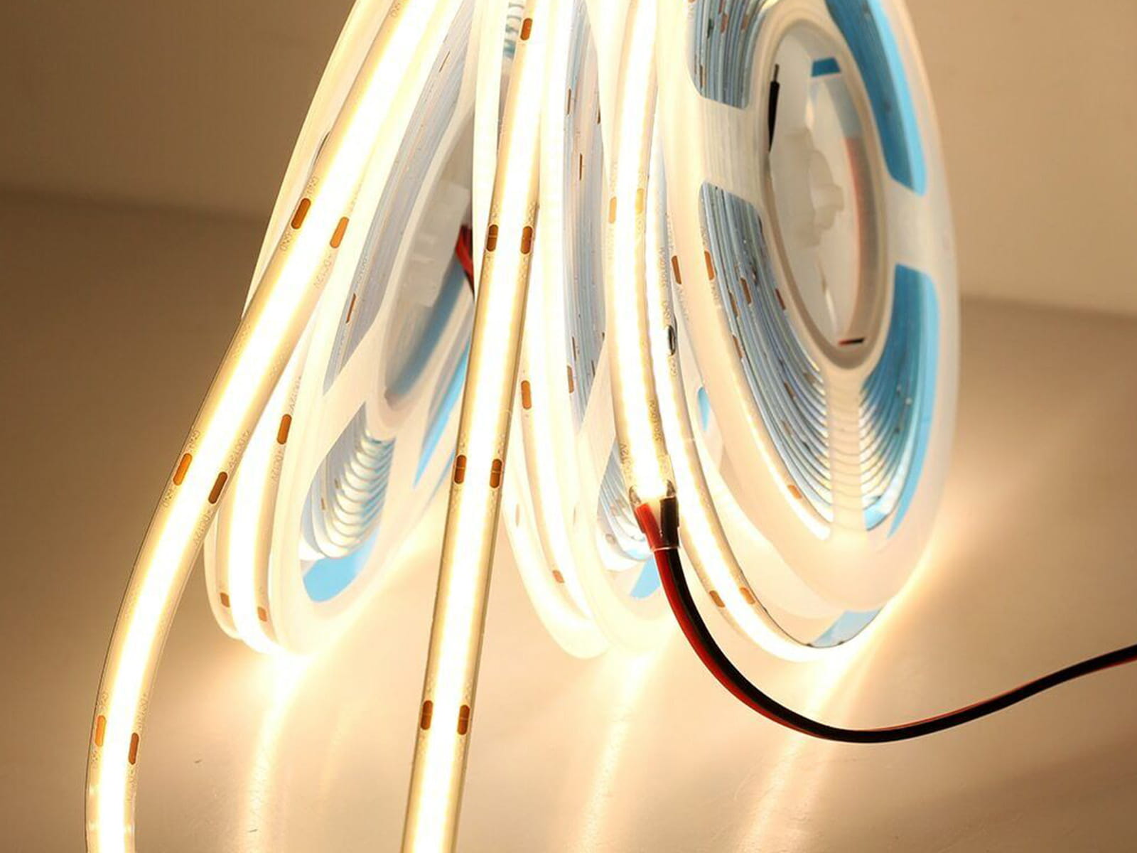 Wizualizacja taśma LED COB 12V 7W/m 3000K IP67